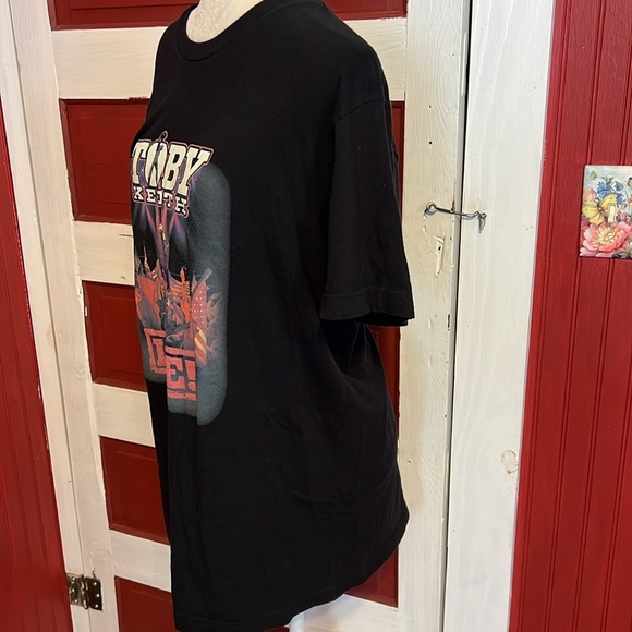 Toby Keith Live Black Graphic T-Shirt Large - Picture 2 of 7